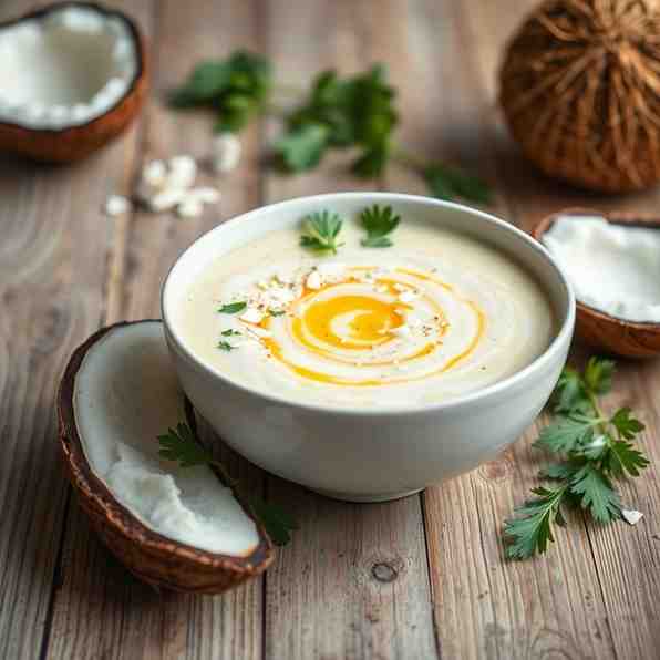 Coconut Soup Recipe - Creamy, Healthy & Easy Vegan Soup